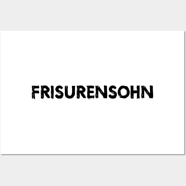 Frisurensohn Trump Biden Friseur Frisur Wall Art by DHdesignerPublic